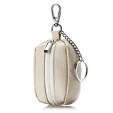 Keychain Wallets Zipper Pouch PU Leather Key Pouch Bag