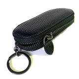 Cowhide Leather Keychain Wallet Car Key Holder Purse