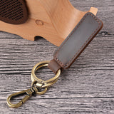 Keycord Leather Crazy Horse Leather Key chain Gift For Car Key