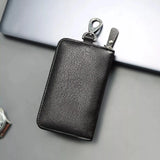 Keypouch Men Car Key Holder Zipper Keys Case Top Male Man Housekeeper