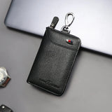 Keypouch Men Car Key Holder Zipper Keys Case Top Male Man Housekeeper