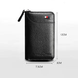 Keypouch Men Car Key Holder Zipper Keys Case Top Male Man Housekeeper