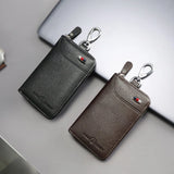 Keypouch Men Car Key Holder Zipper Keys Case Top Male Man Housekeeper