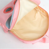 3D Elk Doll Cartoon Backpack Lightweight Large Capacity Girls School Bag