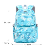 Kid Girls Backpack Large Capacity Casual School Bag Daypack with Pendant Doll