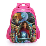 Kid Raya The Last Dragon Backpack School Bag Anime Primary Daily