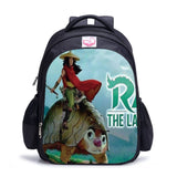 Kid Raya The Last Dragon Backpack For Teens 13/16inch Girls Boys School Bags