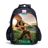 Kid Raya The Last Dragon Backpack For Teens 13/16inch Girls Boys School Bags