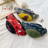 Kids Dinosaur Waist Bag Fanny Pack for Boys Girls