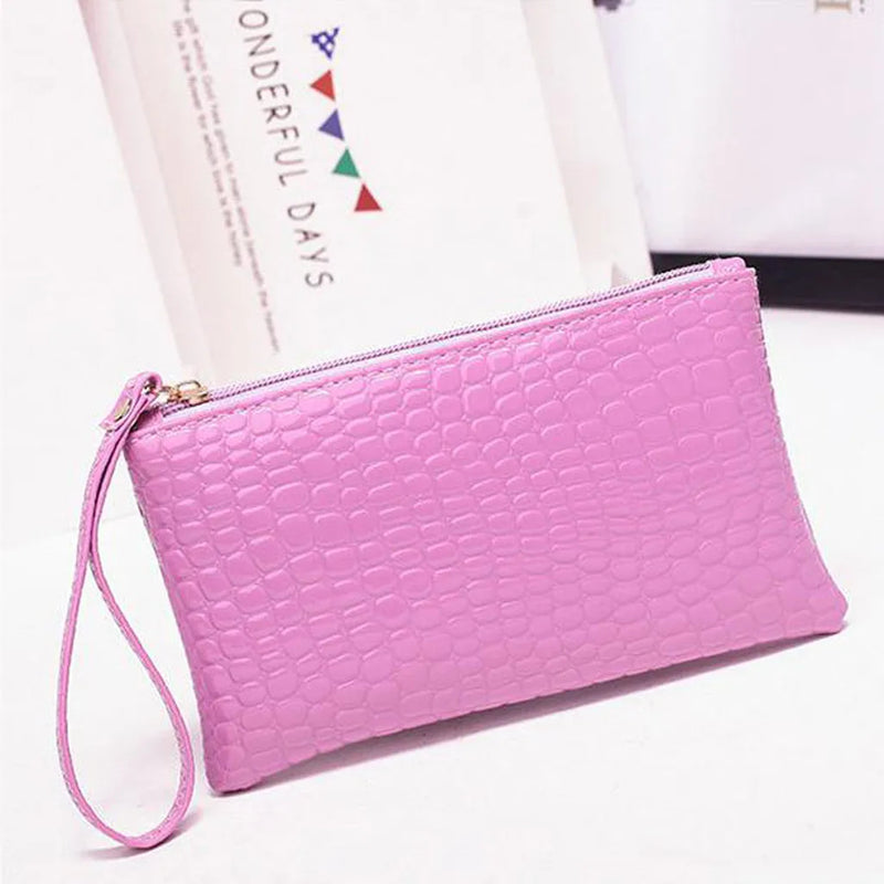 Kid Wallet for Boys Girls Clutch Leather Handbag Magnetic Wallet