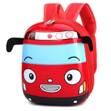 Kid's 3D Car Shape School Backpack for Boys Girls