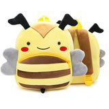 Kids 3D Animal Backpacks Boys Girls Toddler Schoolbag Cartoon Lion Bee Bookbag