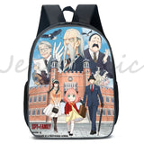 Kids Anime Spy X Family Kindergarten Backpack Toddler Mochila Boys Girls Rucksac