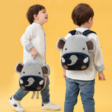 Kids Plush School Bags Backpack Cartoon Animal Kindergarten Schoolbag