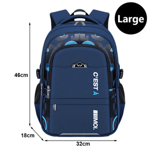 Kids Backpack Orthopedic School Bag Waterproof Book Bag Mochila