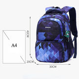 Kids Backpack Orthopedic School Bags Boys Waterproof Primary Schoolbag