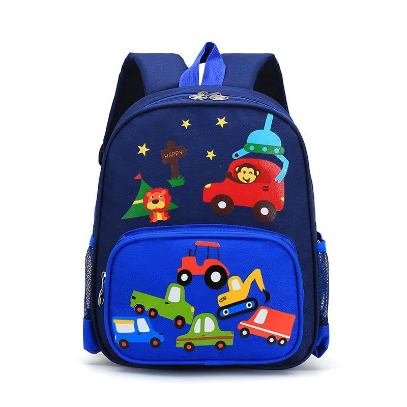Kids Backpack 3D Cartoon Animal Printing Bookbag Waterproof Back Pack