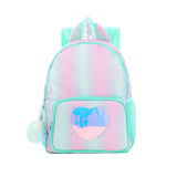 Girls Lightweight School Backpack with Chest Strap