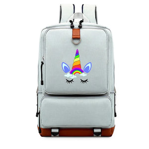 Unicorn Kids Backpack Waterproof Bagpack School Bag For Teenagers