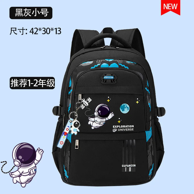 Kids School Backpack Boys Orthopedic Waterproof Primary Schoolbag