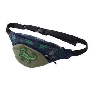 Kids Dinosaur Waist Bag for Outdoor Activities