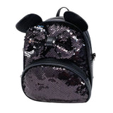 Kids Cartoon School Backpack Girls Sequin Travel Shoulder Bag