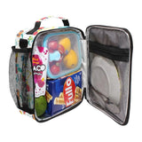 Cartoon Car Printed Boys Girls Lunch Bag Insulated