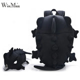 3D Dinosaur Primary Cartoon School Backpack for Kids