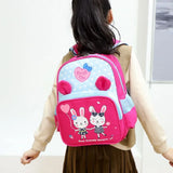 Kids Rabbit School Bags Children Cartoon Backpack Girls Boys Animal Rucksack