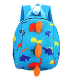 Kids Dinosaur Backpack Cartoon Printing Small Dinosaur Anti-Lost Children School