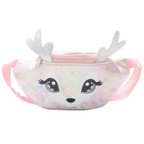Kids Elk Print Waist Fanny Pack Belt Pouch Travel