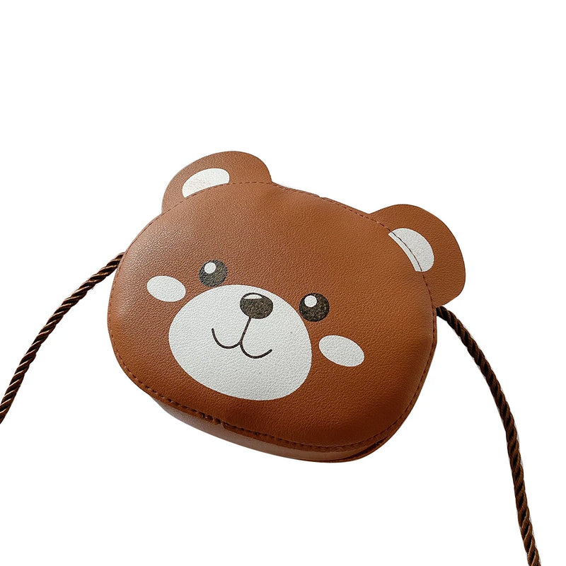 Kids Girl Crossbody Bags Cartoon Animal Coin Purse Handbag