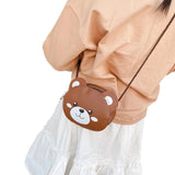 Kids Girl Crossbody Bags Cartoon Animal Coin Purse Handbag