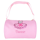 Kids Ballet Dance Bag Sequins Embroidered Duffle Bag Travel Cross