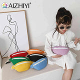 Girls Casual Waist Bag Canvas Crossbody Pouch Coin Purse Phone Bag