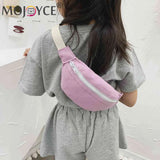 Girls Casual Fanny Waist Bag Canvas Chest Belt Pack Zipper Shoulder Crossbody Po