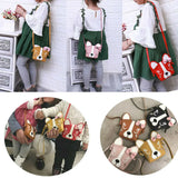 Kids Dog Ear Shoulder Bag Handbag Purse Messenger Bags /BL1