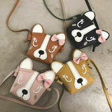 Kids Dog Ear Shoulder Bag Handbag Purse Messenger Bags /BL1