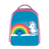 Kids Unicorn Printed School Bag for Girls Children Toddler Book Bag