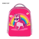 Kids Unicorn Printed School Bag for Girls Children Toddler Book Bag