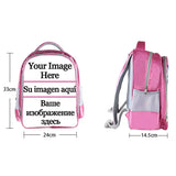 Kids Unicorn Printed School Bag for Girls Children Toddler Book Bag