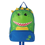 Kids Boys Shark/Dino Backpack Zipper Closure Large Capacity School Bag