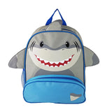 Kids Boys Shark/Dino Backpack Zipper Closure Large Capacity School Bag