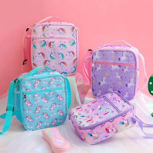 Kids Lunch Box Insulated Mini Cooler Pouch Back to School