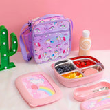 Kids Lunch Box Insulated Mini Cooler Pouch Back to School