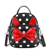 Kids Mini Backpack Dot School Bags Baby Girls Travel Toddler Back Pack