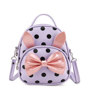 Kids Mini Backpack Dot School Bags Baby Girls Travel Toddler Back Pack