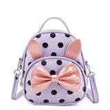 Kids Mini Backpack Dot School Bags Baby Girls Travel Toddler Back Pack
