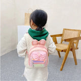Kids Mini Laser Backpack Purse Rabbit Ear School Bags for Girls