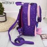 3D Rocket Kids Nylon Casual Backpack Boys Girls School Bag